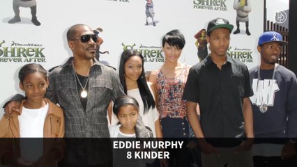 8 Stars, die ziemlich viele Kinder haben