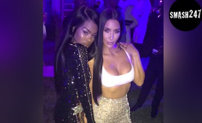 Kim Kardashian: Lässt sie sich hier wirklich den Schweiß föhnen?