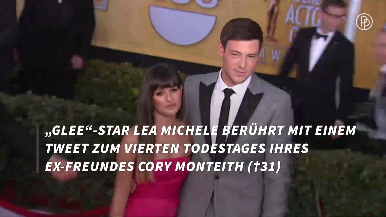 Lea Michele gedenkt mit emotionalem Post ihren verstorbenen Ex-Freund Cory Monteith