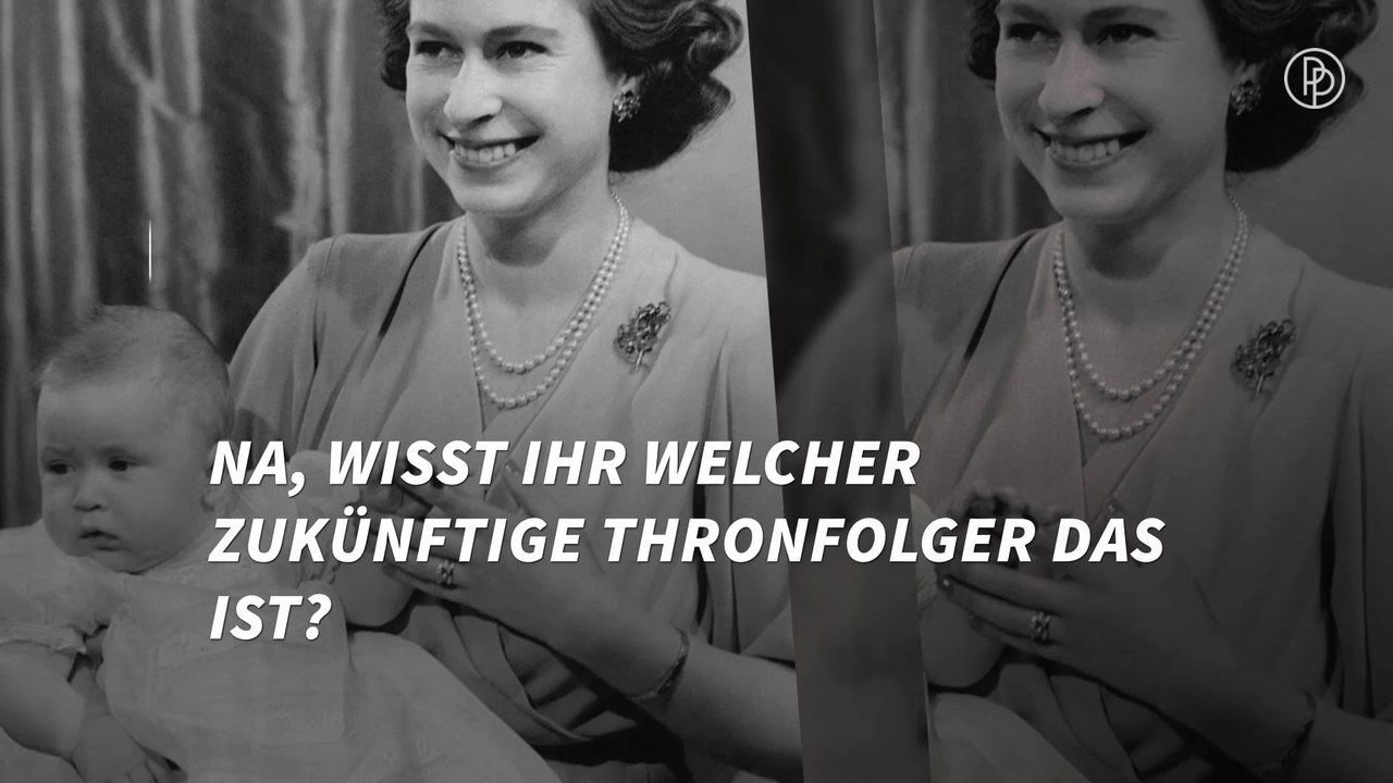 Wie putzig! Die Royals als Babys