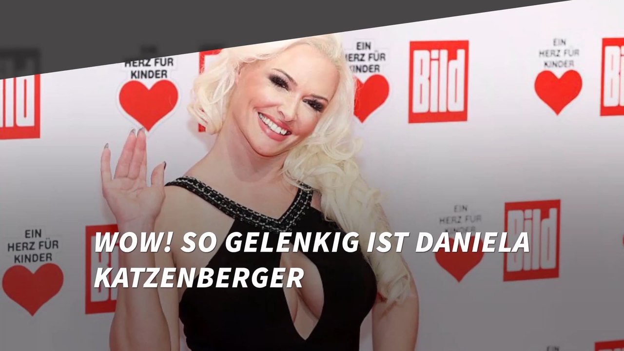 Wow! So gelenkig ist Daniela Katzenberger