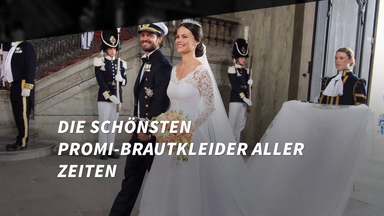 Die schönsten Promi-Brautkleider aller Zeiten