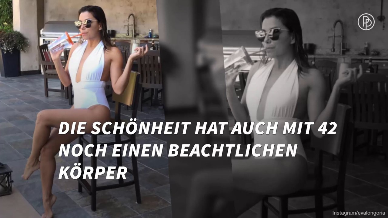 Eva Longoria zeigt ihren durchtrainierten Body