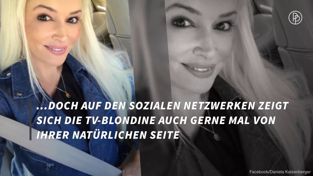 Daniela Katzenberger ungeschminkt mit Costa Cordalis auf der Couch