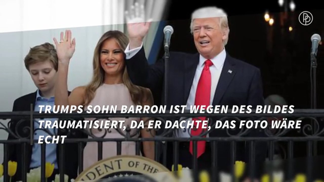 Barron Trump wegen makaberem Bild traumatisiert