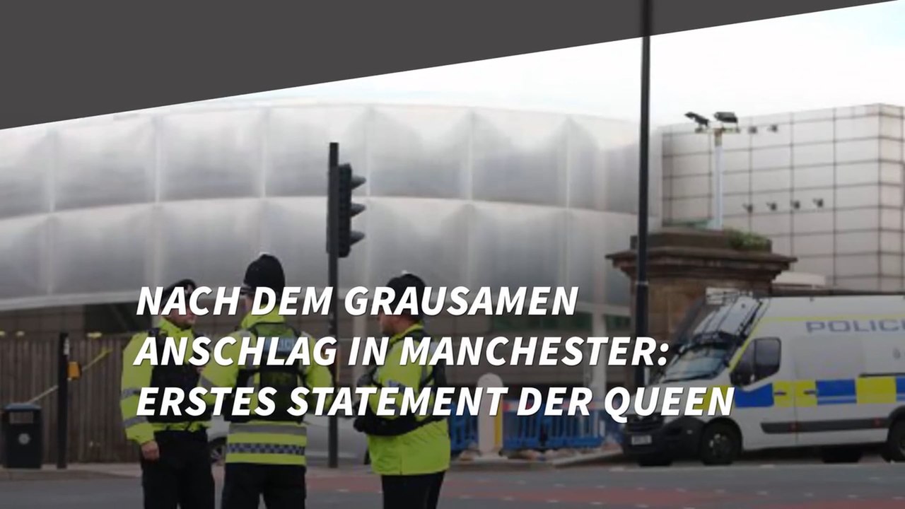 Nach grausamen Anschlag in Manchester: Erstes Statement der Queen