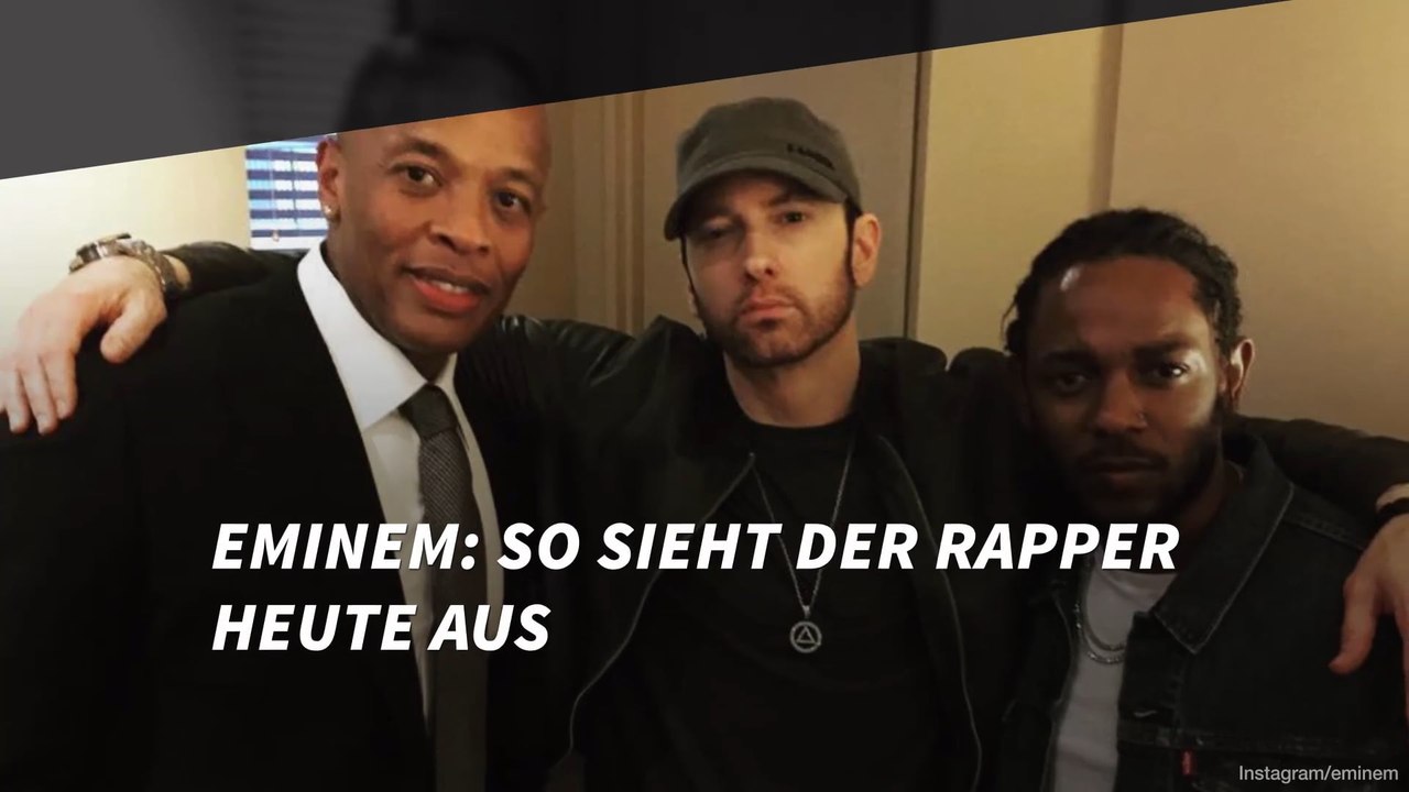 Eminem: SO sieht der Rapper heute aus