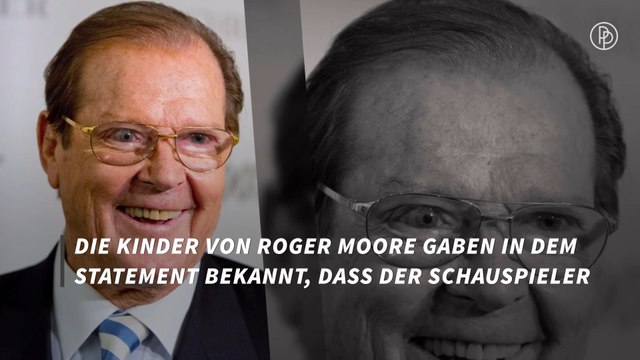 Roger Moore (†89) Todesursache: Daran starb die „James Bond“-Legende