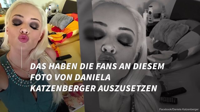 DAS haben die Fans an diesem Foto von Daniela Katzenberger auszusetzen