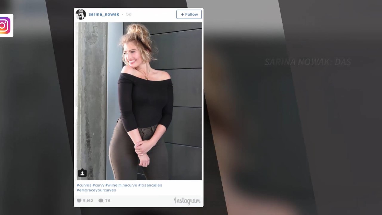 Curvy Model Sarina Nowak: Das sagt ihr Freund zu ihren heißen Kurven