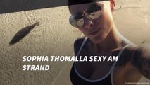 Sophia Thomalla: Sexy Urlaubsgrüße vom Strand