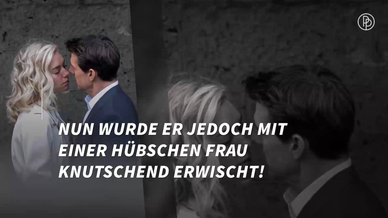Wen küsst Tom Cruise denn hier?