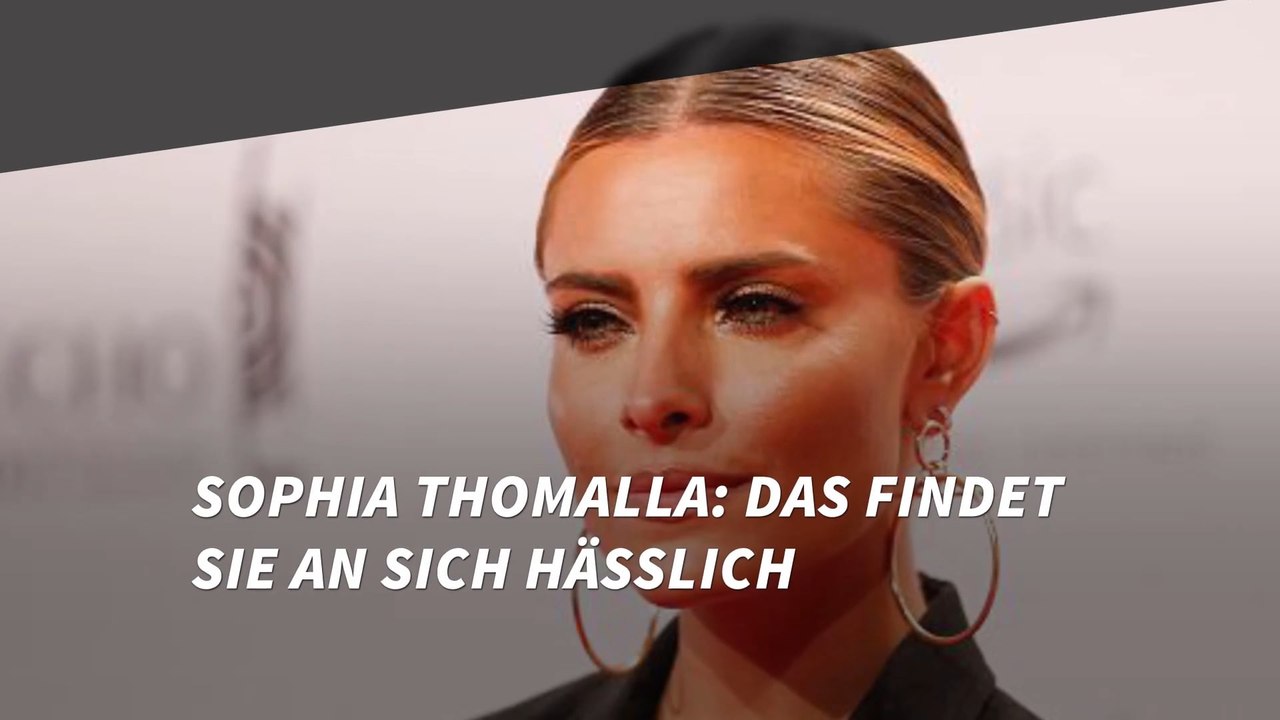 Sophia Thomalla: Das findet sie an sich hässlich