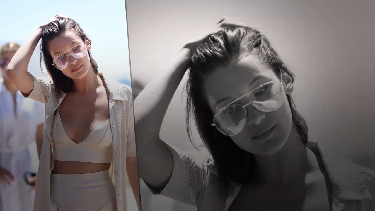 Höschenblitzer bei Bella Hadid