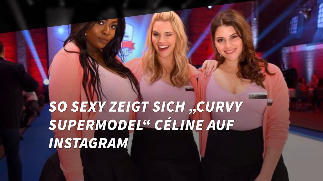 So sexy zeigt sich „Curvy Supermodel“ Céline auf Instagram
