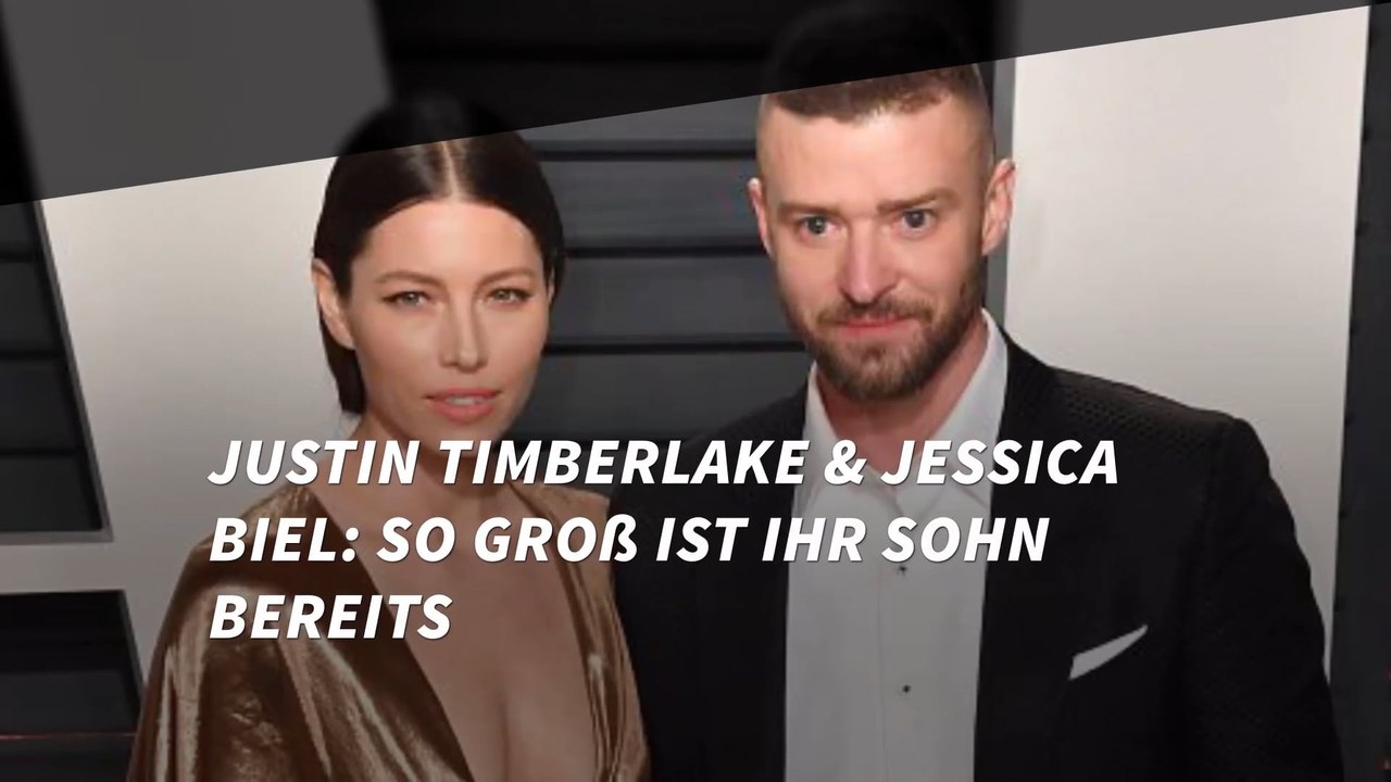 Justin Timberlake & Jessica Biel: So groß ist ihr Sohn bereits