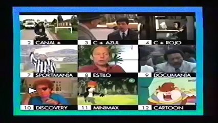 Zapping Canal Satélite Digital -noviembre 1997-