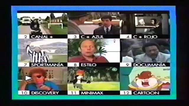 Zapping Canal Satélite Digital -noviembre 1997-