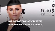 Ihr werdet nicht erraten, was Sophias Fans an diesem Bild auszusetzen haben