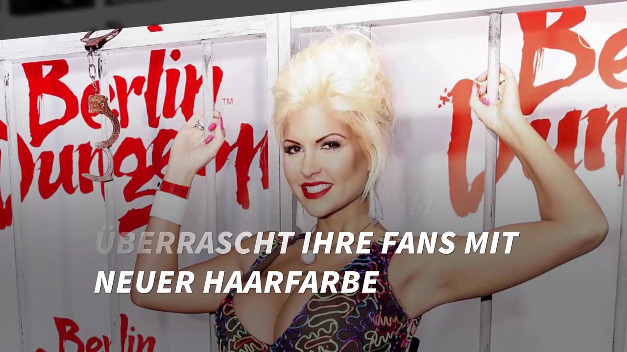 Sophia Wollersheim überrascht ihre Fans mit neuer Haarfarbe