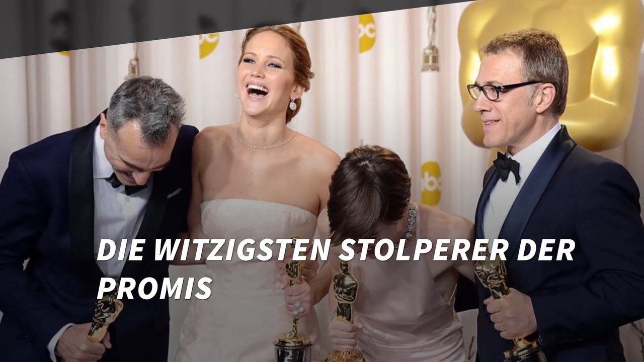 Die witzigsten Stolperer der Promis