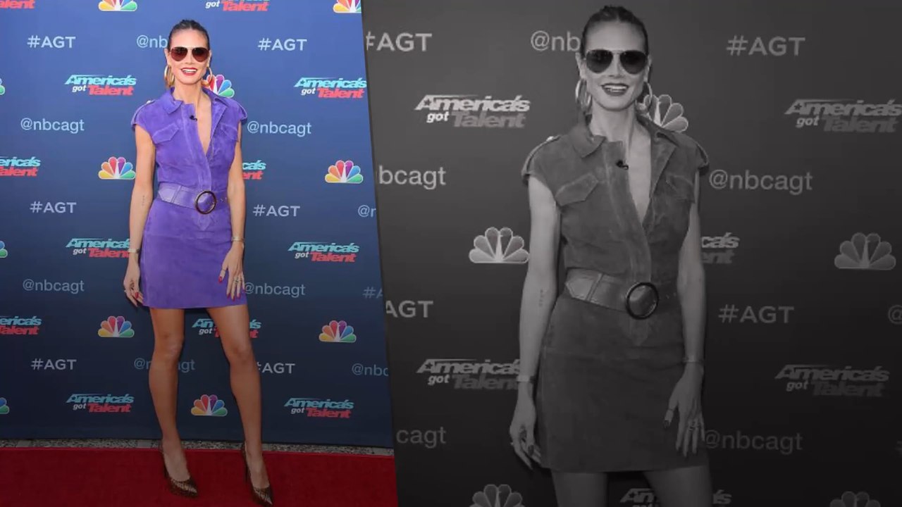 Heidi Klum: Super sexy auf dem Motorrad