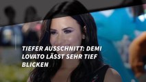 Tiefer Ausschnitt: Demi Lovato lässt sehr tief blicken