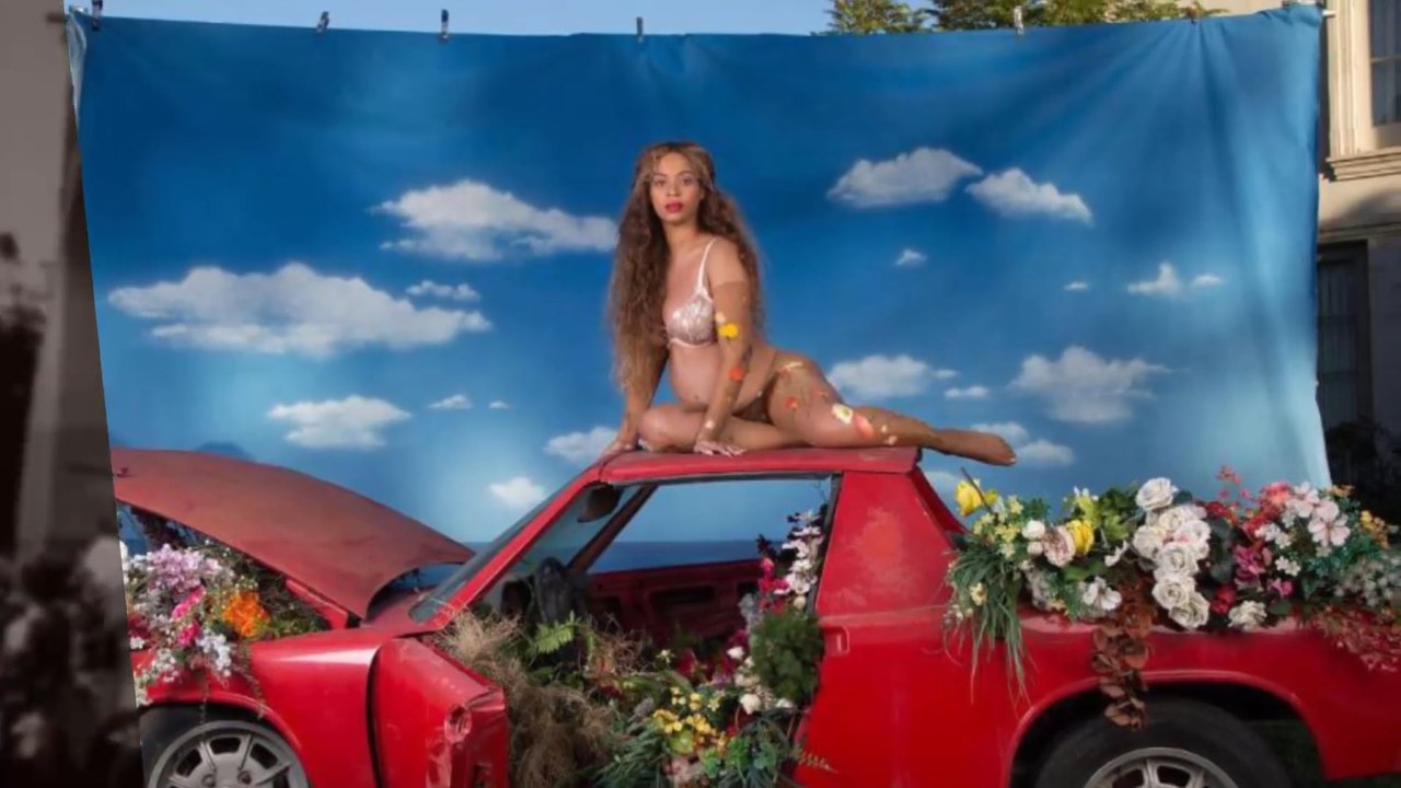 Komplett nackt: Beyoncés heißes Schwangerschafts-Fotoshooting