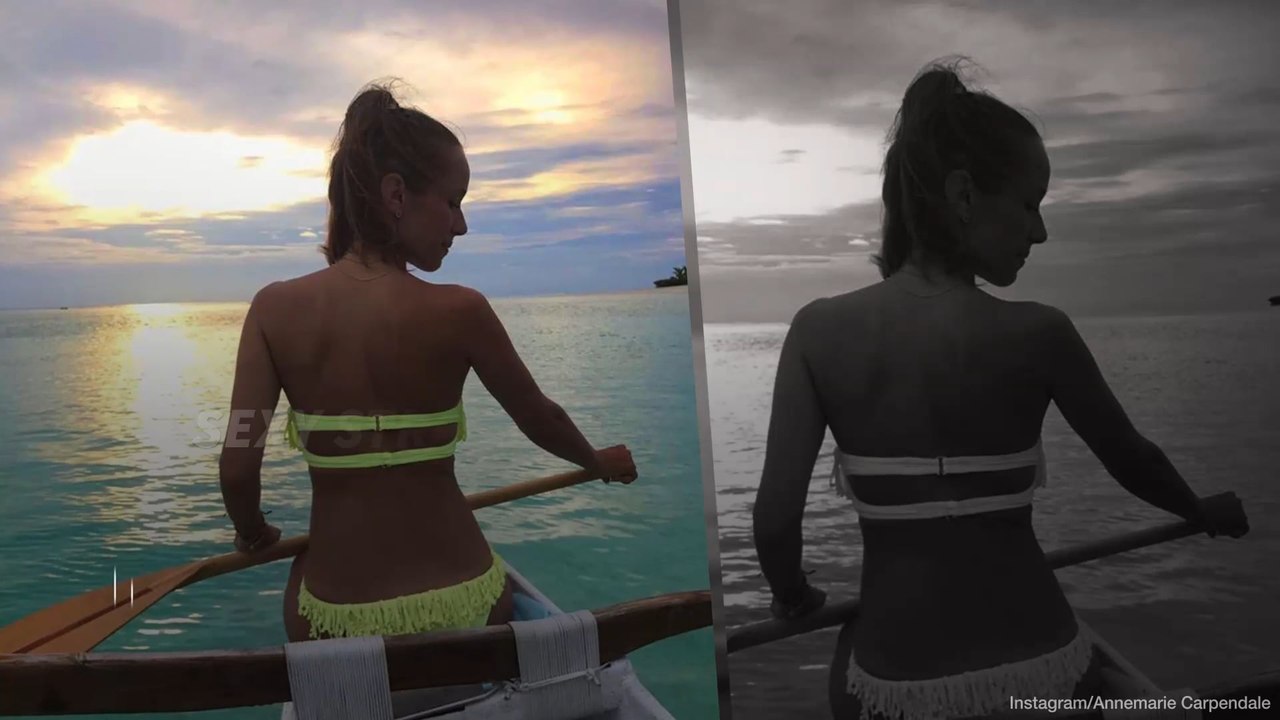 Sexy Strandfotos: Annemarie und Wayne Carpendale im Urlaub