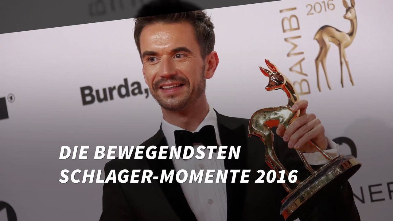 Die bewegendsten Schlager-Momente 2016