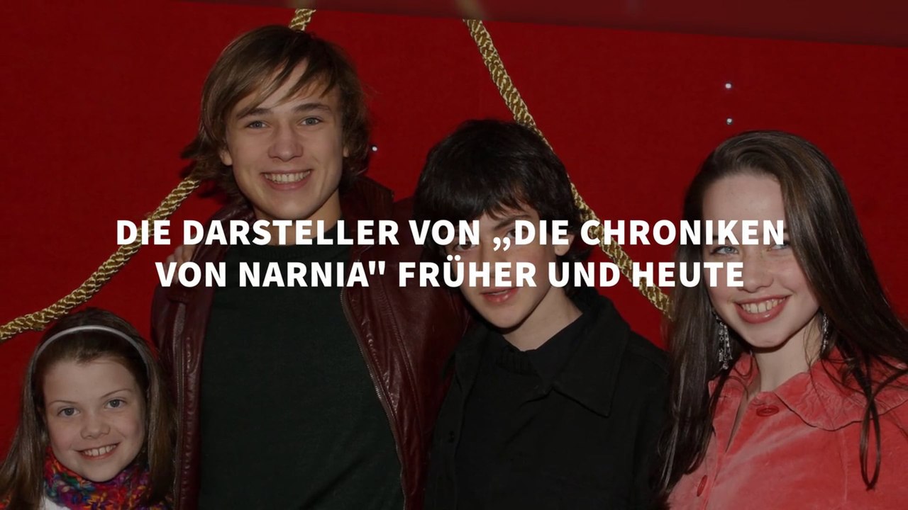 „Die Chroniken von Narnia”-Stars früher und heute