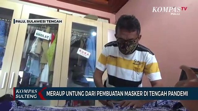 Meraup Untung Dari Pembuatan Masker di Tengah Pandemi