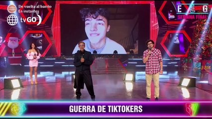 Gran Final EEG: Esto es guerra sorprendió con ayuda a profesor en "Guerra de Tiktokers"