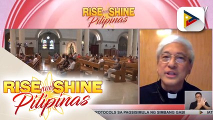 30% lang ng venue o seating capacity ang pinahihintulutan sa loob ng simbahan