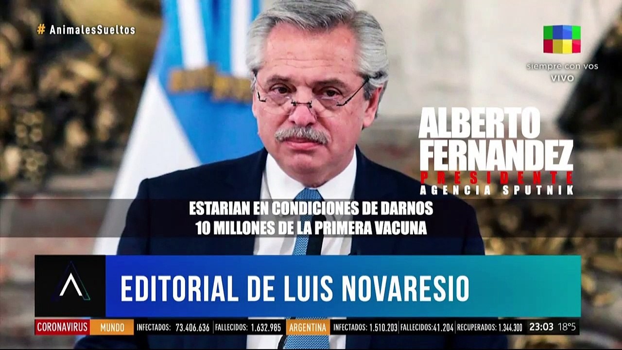 Luis Novaresio: "¿Tienen claro cuando van a lle...