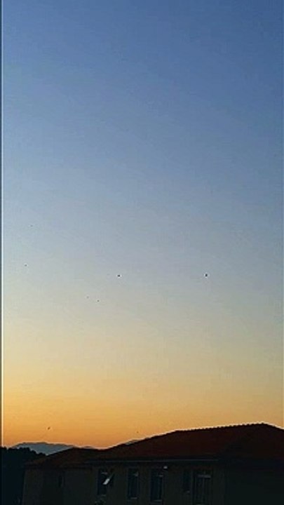 Fim de tarde Pipas no céu