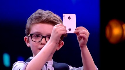 9 year old Magician Aidan shocked everyone in Ireland's Got talent.