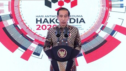 Pidato Lengkap Presiden Jokowi di Hari Antikorupsi Sedunia