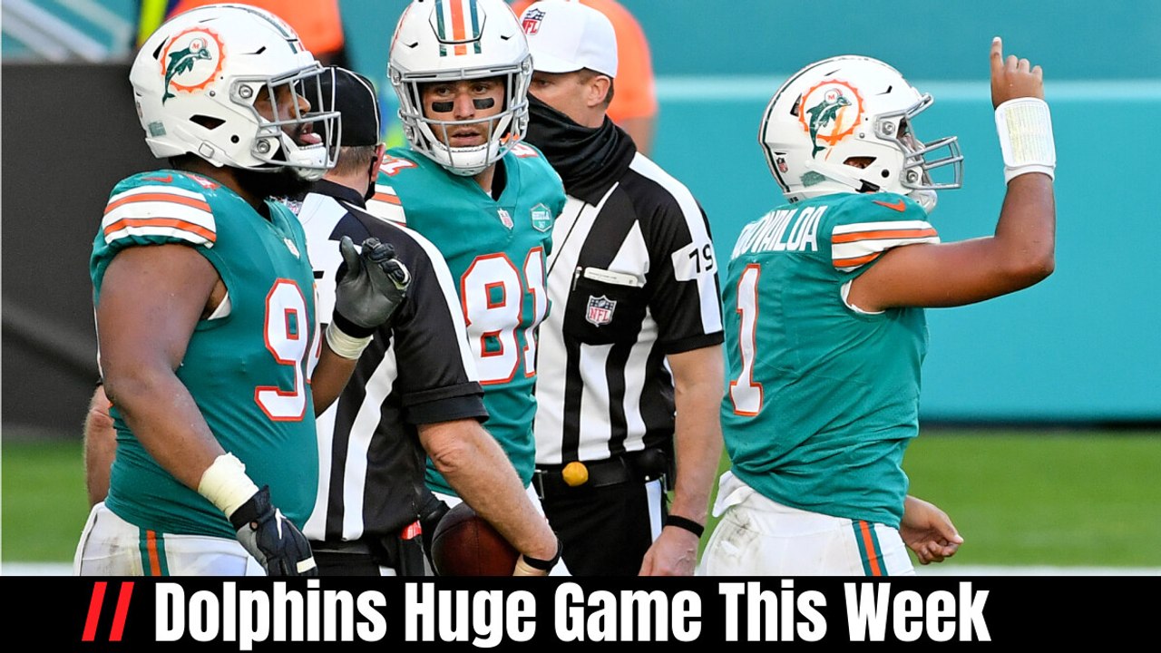 Dolphins Huge Game This Week