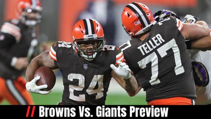 Browns Vs. Giants Preview