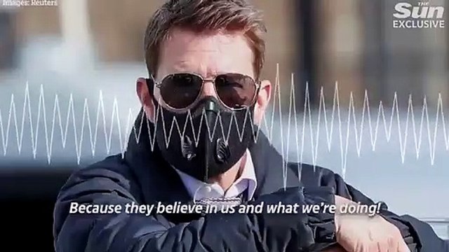 TTom Cruise loses his temper with the Mission: Impossible 7 crew for breaking COVID protocols