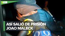 Joao Maleck quedó en libertad y estas fueron sus primeras palabras