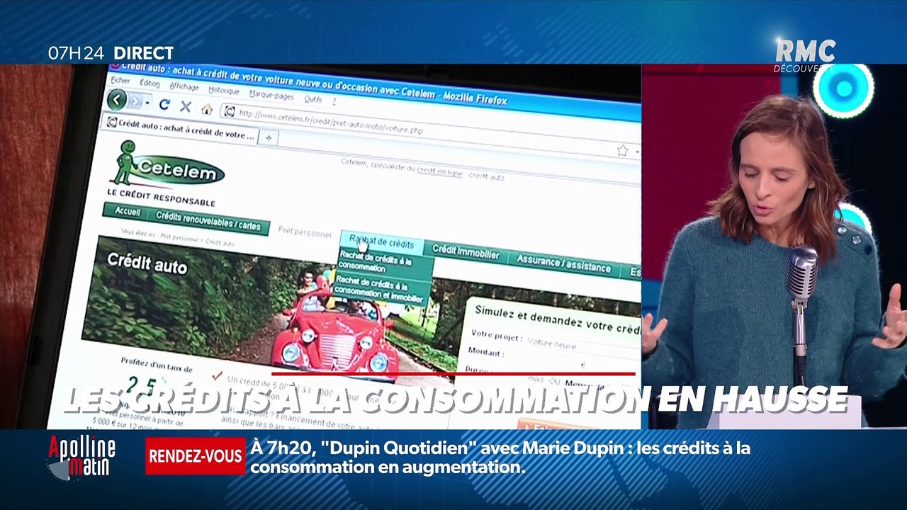 Dupin Quotidien : Les crédits à la consommation en hausse - 16/12