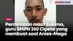 Guru Pembuat Soal Anies-Mega Minta Maaf, Ketua DPRD Batal Lapor Polisi