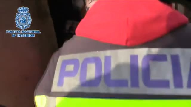 Golpe al narcotráfico en la Cañada Real de Madrid