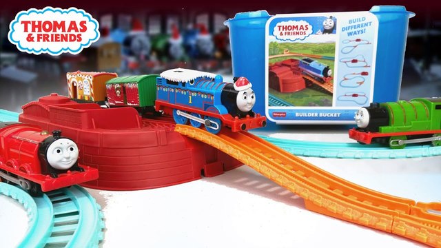 Thomas & friends trackmaster railway builder store bucket playset