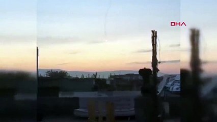 Bursa'da gökyüzünde endişelendiren cisim