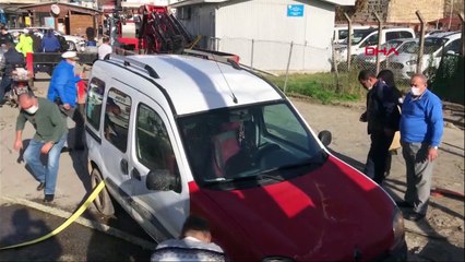 Aracıyla kıyıdaki tekneye çarptı: ‘2020 yılından kurtulmak istiyorum’ dedi