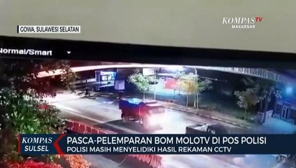 Polisi Dalami Kasus Pelemparan Bom Molotov Melalui Bukti Rekaman CCTV