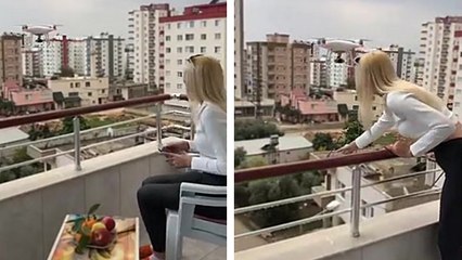 Les joies de la livraison par drone